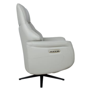 Reclinerfåtölj Rosdal med elektrisk mekanism - beige läder - Möbler - Fåtölj & stolar - Fåtölj - Biofåtölj & reclinerfåtölj