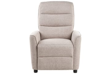 Reclinerfåtölj Sande Beige/svart - Beige/svart - Möbler - Fåtölj & stolar - Fåtölj - Liggfåtölj