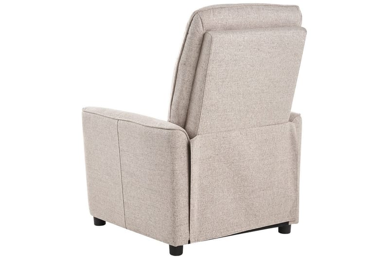 Reclinerfåtölj Sande Beige/svart - Beige/svart - Möbler - Fåtölj & stolar - Fåtölj - Liggfåtölj