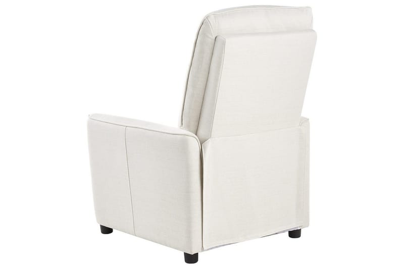 Reclinerfåtölj Sande Vit/Svart - Vit/Svart - Möbler - Fåtölj & stolar - Fåtölj - Biofåtölj & reclinerfåtölj