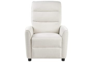 Reclinerfåtölj Sande Vit/Svart - Vit/Svart - Möbler - Fåtölj & stolar - Fåtölj - Biofåtölj & reclinerfåtölj