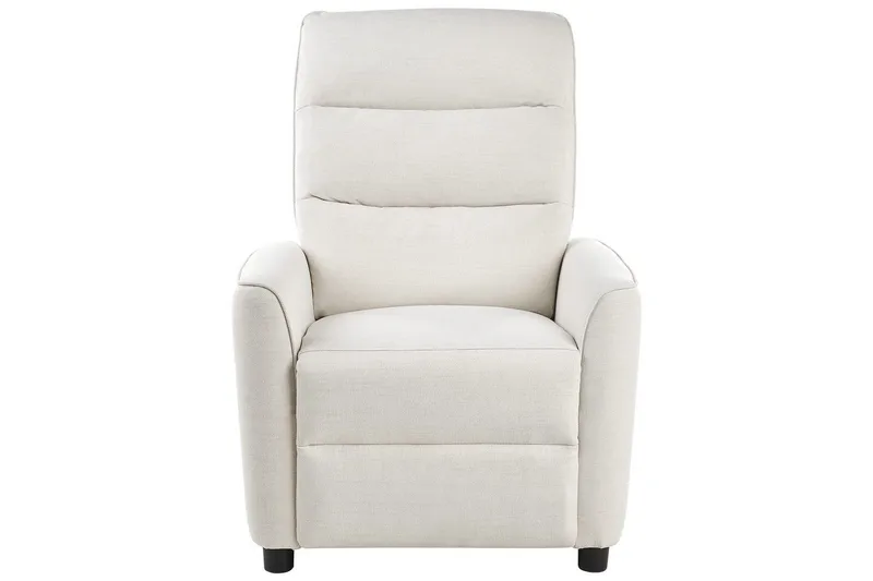 Reclinerfåtölj Sande Vit/Svart - Vit/Svart - Möbler - Fåtölj & stolar - Fåtölj - Biofåtölj & reclinerfåtölj