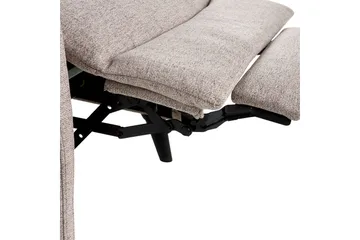 Reclinerfåtölj Selvik Beige/svart - Beige/svart - Möbler - Fåtölj & stolar - Fåtölj - Biofåtölj & reclinerfåtölj