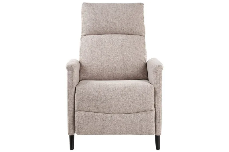 Reclinerfåtölj Selvik Beige/svart - Beige/svart - Möbler - Fåtölj & stolar - Fåtölj - Biofåtölj & reclinerfåtölj