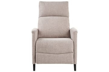 Reclinerfåtölj Selvik Beige/svart - Beige/svart - Möbler - Fåtölj & stolar - Fåtölj - Liggfåtölj