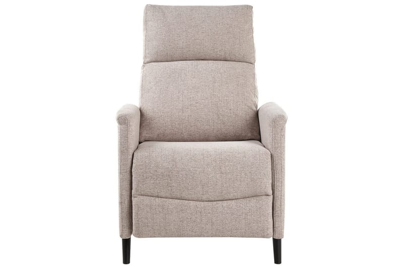 Reclinerfåtölj Selvik Beige/svart - Beige/svart - Möbler - Fåtölj & stolar - Fåtölj - Liggfåtölj