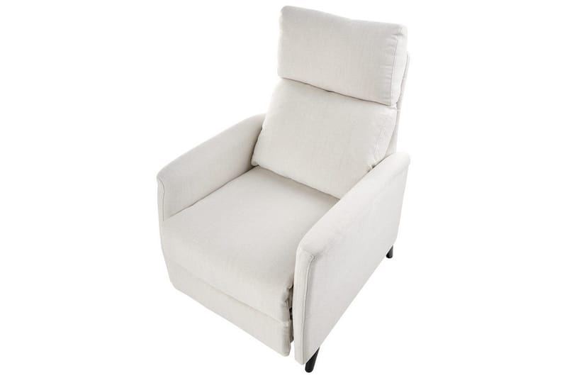 Reclinerfåtölj Selvik Vit/Svart - Vit/Svart - Möbler - Fåtölj & stolar - Fåtölj - Biofåtölj & reclinerfåtölj
