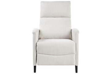 Reclinerfåtölj Selvik Vit/Svart - Vit/Svart - Möbler - Fåtölj & stolar - Fåtölj - Biofåtölj & reclinerfåtölj