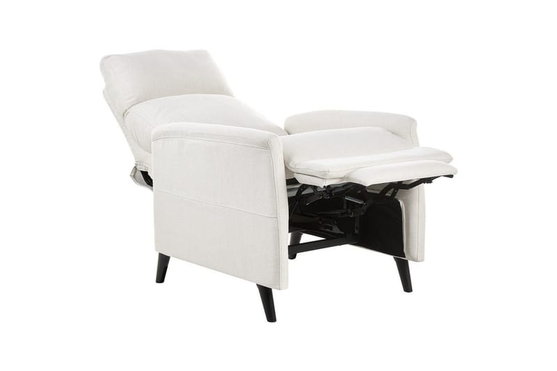 Reclinerfåtölj Selvik Vit/Svart - Vit/Svart - Möbler - Fåtölj & stolar - Fåtölj - Biofåtölj & reclinerfåtölj