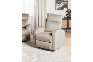 Reclinerfåtölj Verdal Beige - Beige - Möbler - Fåtölj & stolar - Fåtölj - Liggfåtölj