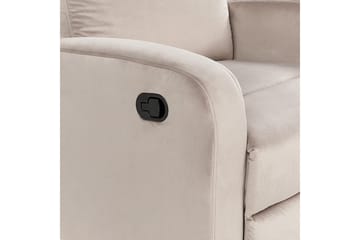 Reclinerfåtölj Verdal Beige - Beige - Möbler - Fåtölj & stolar - Fåtölj - Liggfåtölj