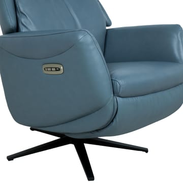 Reclinerfåtölj Wikros med elektrisk mekanism - blå - Möbler - Fåtölj & stolar - Fåtölj - Biofåtölj & reclinerfåtölj