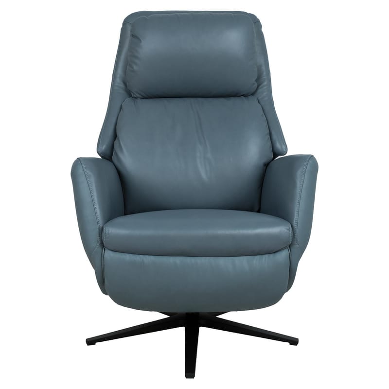 Reclinerfåtölj Wikros med elektrisk mekanism - blå - Möbler - Fåtölj & stolar - Fåtölj - Biofåtölj & reclinerfåtölj