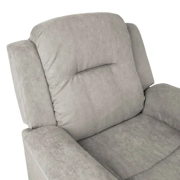 Reclinerfåtölj Ylmark med elektrisk mekanism - Grå - Möbler - Fåtölj & stolar - Fåtölj - Biofåtölj & reclinerfåtölj
