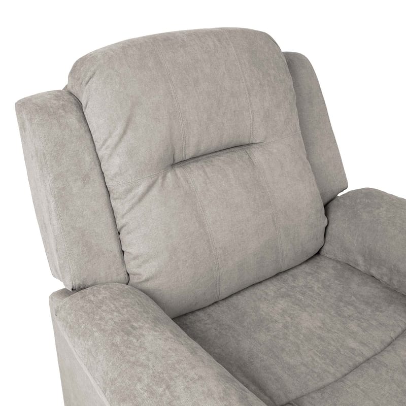 Reclinerfåtölj Ylmark med elektrisk mekanism - Grå - Möbler - Fåtölj & stolar - Fåtölj - Biofåtölj & reclinerfåtölj