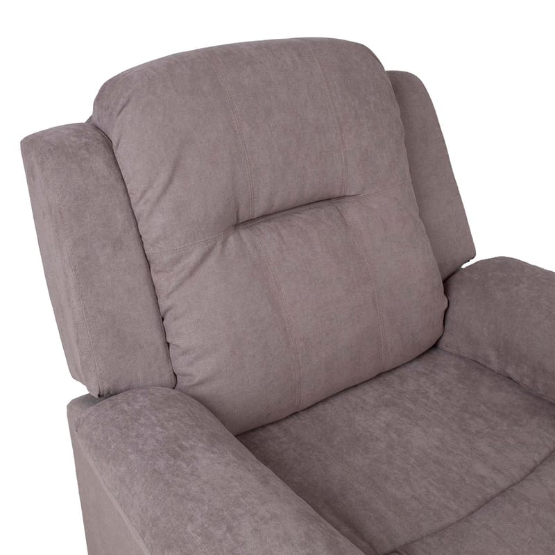 Reclinerfåtölj Ylmark med elektrisk mekanism - taupe - Möbler - Fåtölj & stolar - Fåtölj - Biofåtölj & reclinerfåtölj