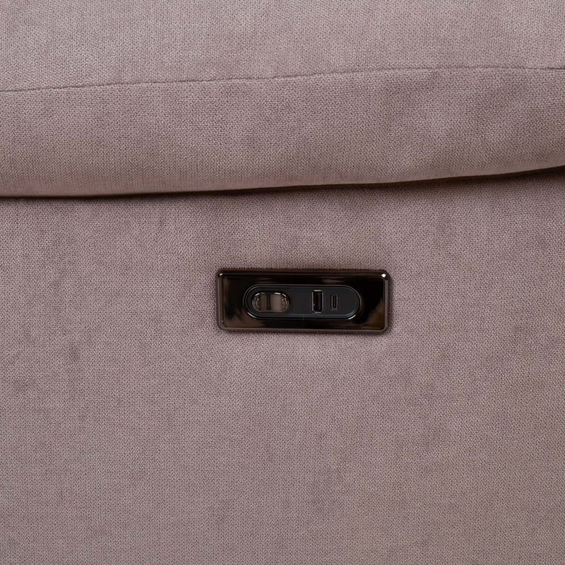 Reclinerfåtölj Ylmark med elektrisk mekanism - taupe - Möbler - Fåtölj & stolar - Fåtölj - Biofåtölj & reclinerfåtölj