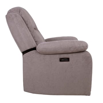 Reclinerfåtölj Ylmark med elektrisk mekanism - taupe - Möbler - Fåtölj & stolar - Fåtölj - Biofåtölj & reclinerfåtölj