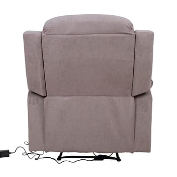 Reclinerfåtölj Ylmark med elektrisk mekanism - taupe - Möbler - Fåtölj & stolar - Fåtölj - Biofåtölj & reclinerfåtölj