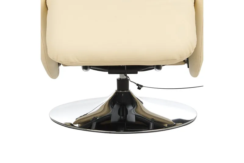 Reclinerfåtölj Prime Beige/Silver - Beige/Silver - Möbler - Fåtölj & stolar - Fåtölj - Biofåtölj & reclinerfåtölj