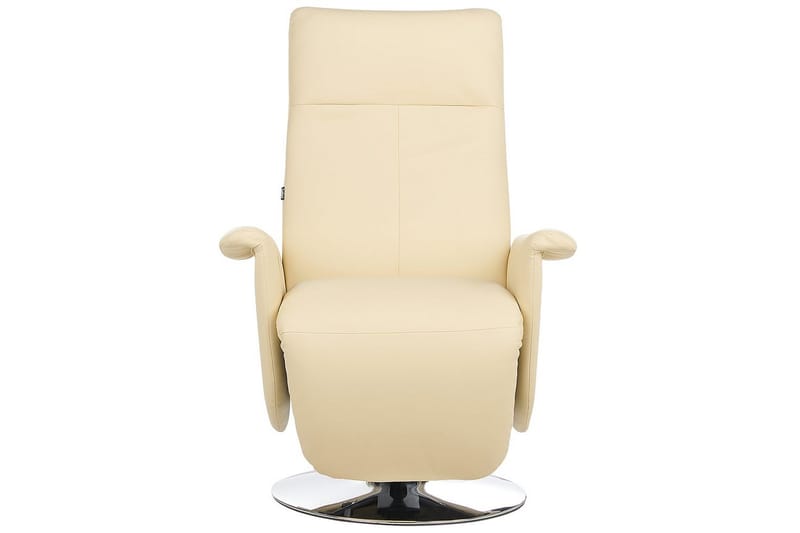 Reclinerfåtölj Prime Beige/Silver - Beige/Silver - Möbler - Fåtölj & stolar - Fåtölj - Liggfåtölj