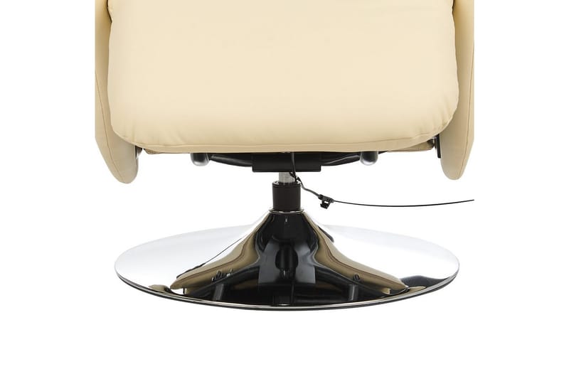 Reclinerfåtölj Prime Beige/Silver - Beige/Silver - Möbler - Fåtölj & stolar - Fåtölj - Liggfåtölj