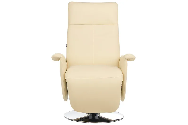Reclinerfåtölj Prime Beige/Silver - Beige/Silver - Möbler - Fåtölj & stolar - Fåtölj - Biofåtölj & reclinerfåtölj