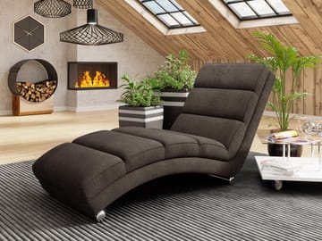 Regalado Liggfåtölj - brun - Möbler - Fåtölj & stolar - Fåtölj - Liggfåtölj