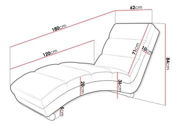 Regalado Liggfåtölj - Brun - Möbler - Fåtölj & stolar - Fåtölj - Liggfåtölj