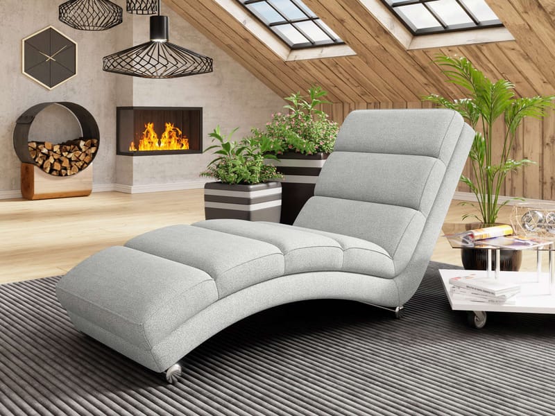 Regalado Liggfåtölj - Grå - Möbler - Fåtölj & stolar - Fåtölj - Liggfåtölj