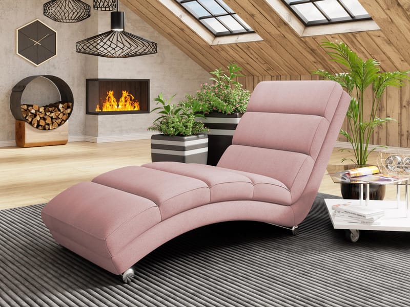 Regalado Liggfåtölj - rosa - Möbler - Fåtölj & stolar - Fåtölj - Liggfåtölj