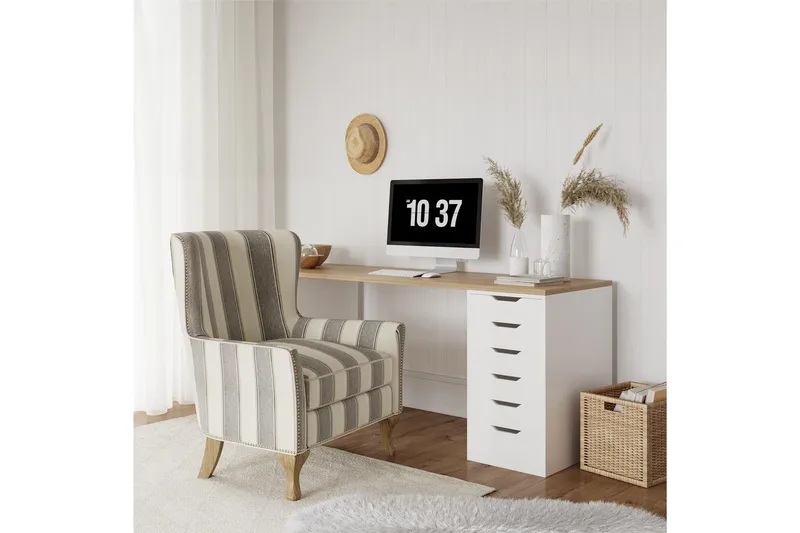 Reva Fåtölj Grå - Dorel Home - Möbler - Fåtölj & stolar - Fåtölj