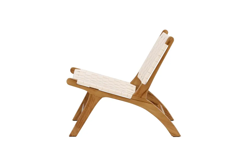 Rike Fåtölj Teak - Natural - Möbler - Fåtölj & stolar - Fåtölj - Fåtölj utan armstöd