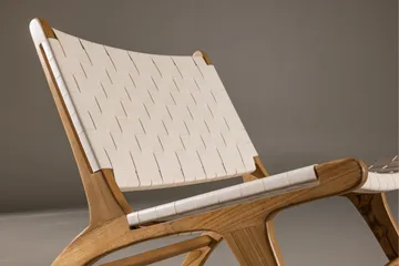 Rike Fåtölj Teak - Natural - Möbler - Fåtölj & stolar - Fåtölj - Fåtölj utan armstöd