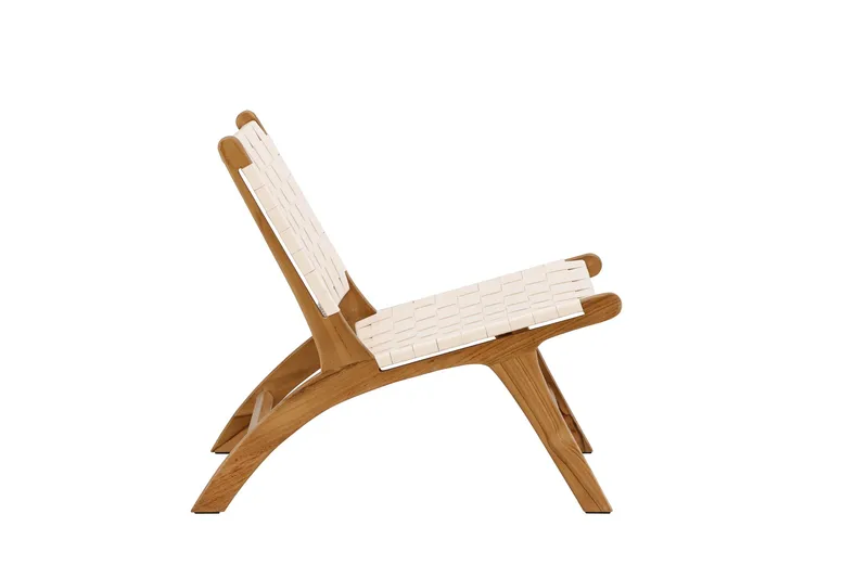 Rike Fåtölj Teak - Natural - Möbler - Fåtölj & stolar - Fåtölj - Fåtölj utan armstöd