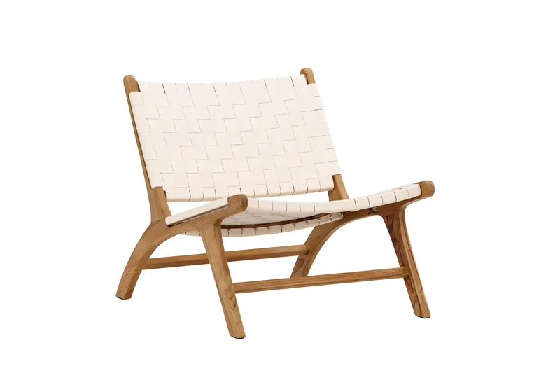 Rike Fåtölj Teak - Natural - Möbler - Fåtölj & stolar - Fåtölj - Fåtölj utan armstöd