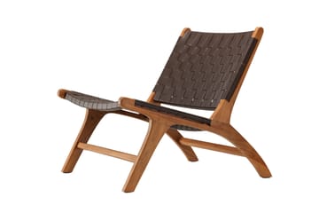 Rike Loungefåtölj - Brun/Beige - Möbler - Fåtölj & stolar - Fåtölj