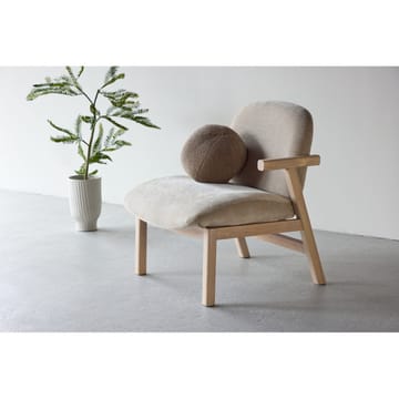 Rile Fåtölj i Tyg - Beige - Möbler - Fåtölj & stolar - Fåtölj