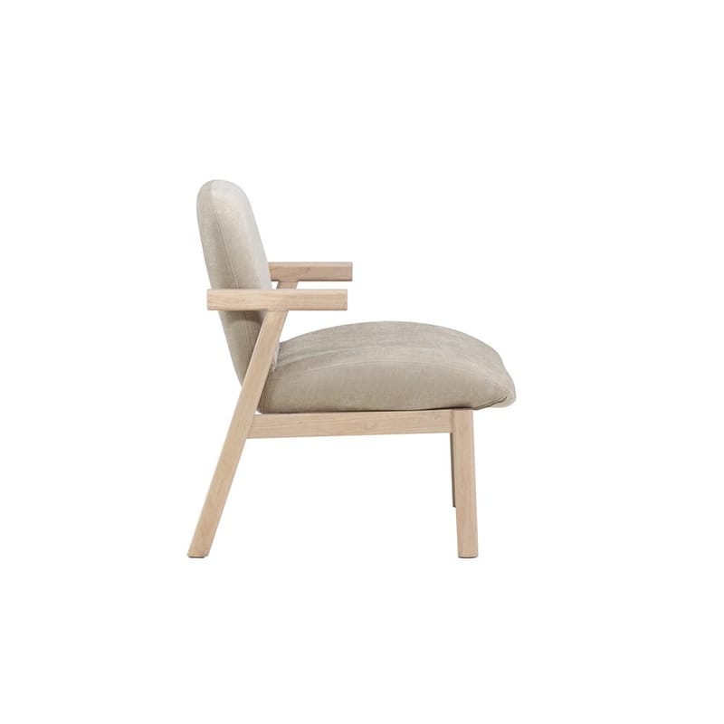Rile Fåtölj i Tyg - Beige - Möbler - Fåtölj & stolar - Fåtölj
