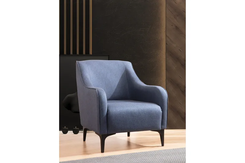 Rossland Fåtölj - Blå - Möbler - Fåtölj & stolar - Fåtölj