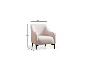 Rossland Fåtölj - Offwhite - Möbler - Fåtölj & stolar - Fåtölj