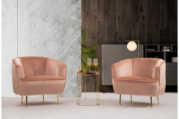 Rotokawa Fåtölj - Rosa - Möbler - Fåtölj & stolar - Fåtölj