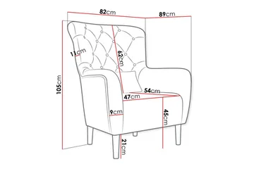 Rushmore Fåtölj beige - Möbler - Fåtölj & stolar - Fåtölj