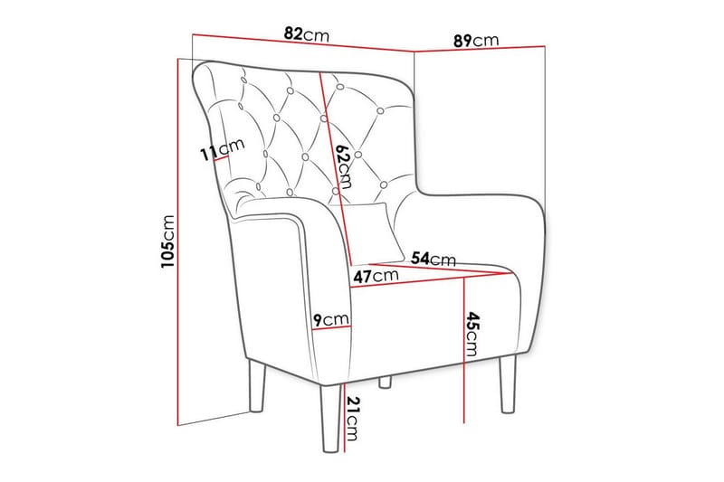 Rushmore Fåtölj beige - Möbler - Fåtölj & stolar - Fåtölj