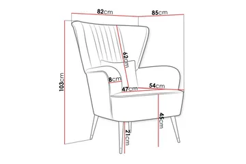 Rushmore Fåtölj beige - Möbler - Fåtölj & stolar - Fåtölj