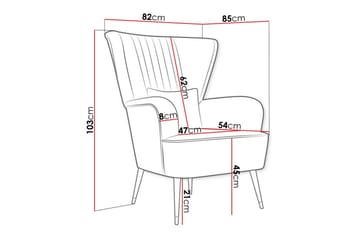 Rushmore Fåtölj beige - Möbler - Fåtölj & stolar - Fåtölj