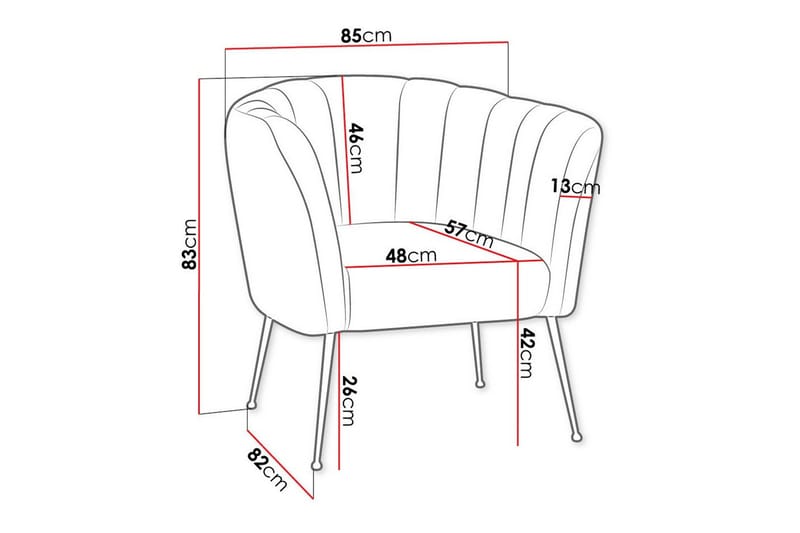 Rushmore Fåtölj Beige/Wood - Möbler - Fåtölj & stolar - Fåtölj