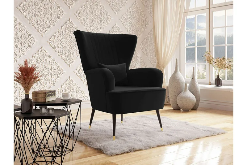Rushmore Fåtölj Black - Möbler - Fåtölj & stolar - Fåtölj
