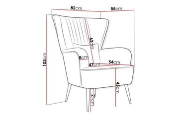 Rushmore Fåtölj Black - Möbler - Fåtölj & stolar - Fåtölj