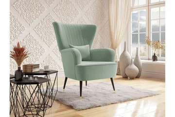 Rushmore Fåtölj Black/Green - Möbler - Fåtölj & stolar - Fåtölj